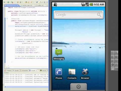 Android List View Example