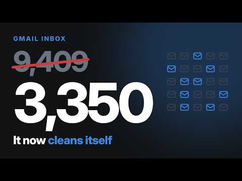 I Cleared 6,000 Emails From Gmail in One Evening (and Now It Cleans Itself).