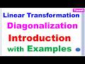 MA25C02 |Eigen Values and Eigen Vectors of Linear Transformation |Diagonalization in Linear Algebra