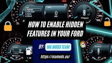 Enable 7 hidden features in your Ford for just 1 minute