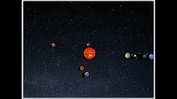 Planet orbits in Scratch