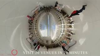 The Oculus, Brookfield place The Path station at WTC fast walk through by 360sitevisit com The Oculus, Brookfield place The Path station at WTC fast walk through by 360sitevisit com