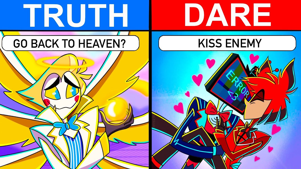 Most INSANE TRUTH or DARE in Hazbin Hotel VRChat