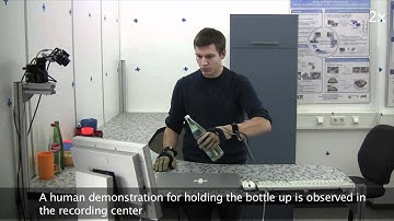 Service robot learning flexible object manipulation planning from human demonstrations