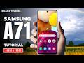 Como colocar ou remover a lista de teclas númericas no teclado no Samsung Galaxy A71
