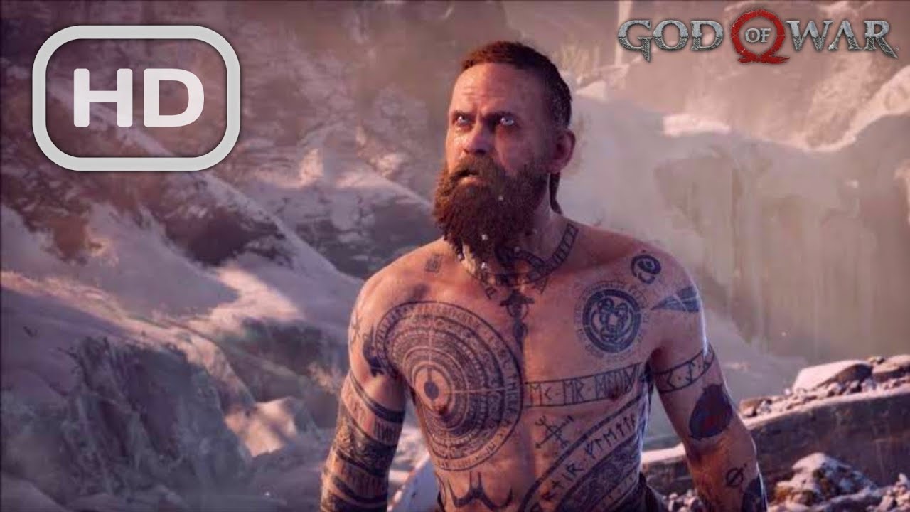 God of War 4 - Baldur Son of Odin Boss Fight (God of War 2018) PC Gameplay