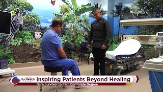 MedWatch Today: Former Burn Survivor Gets Doctorate Degree to Become Physical Therapist