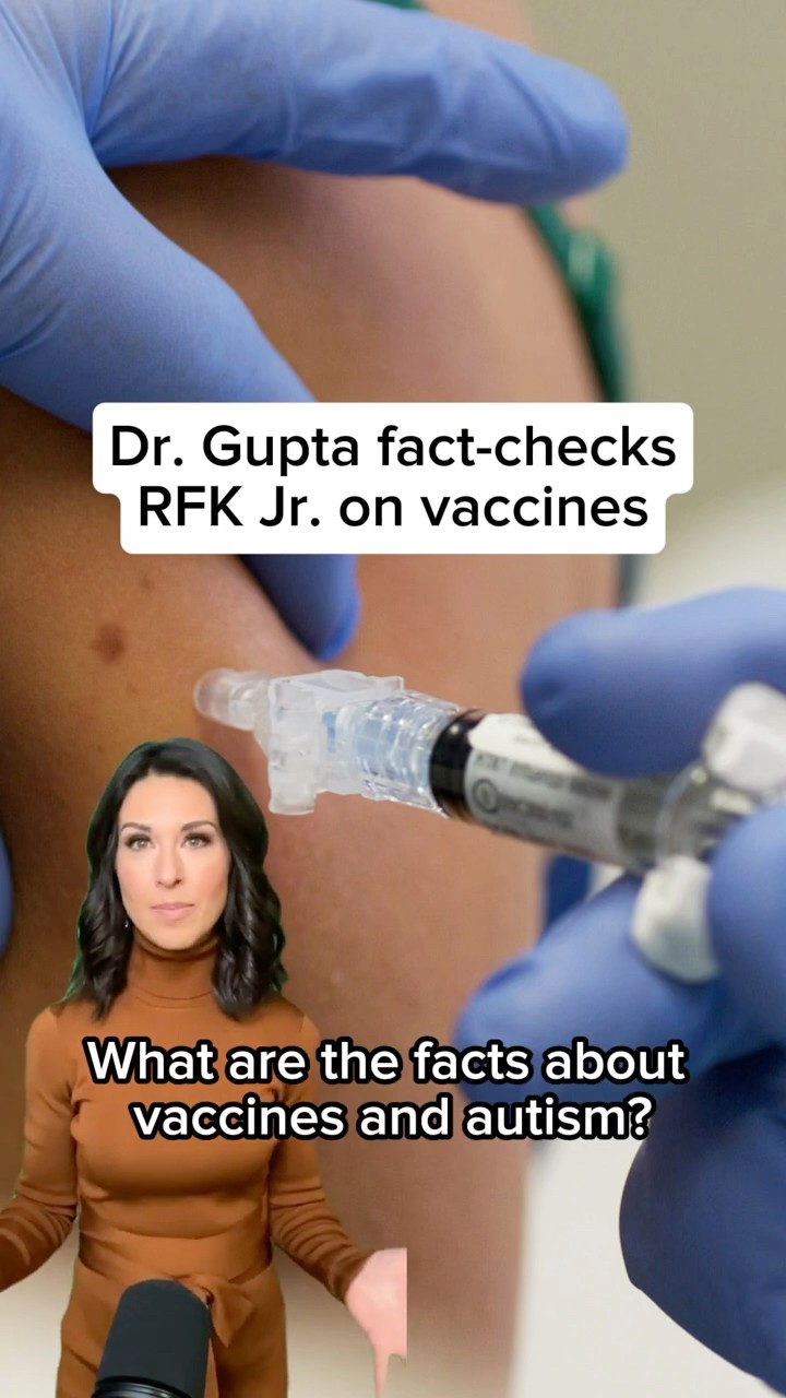 Dr. Gupta fact-checks RFK Jr  on vaccines