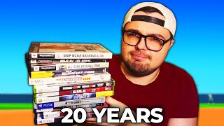 I Played 20 Years of Baseball Games in ONE Video...