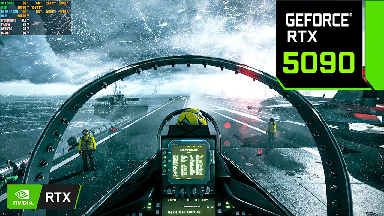 Battlefield 3 : Jet Mission | RTX 5090 32GB ( 8K Ultra Graphics )