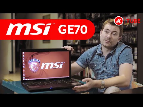 Видеообзор игрового ноутбука MSI GE70 с экспертом