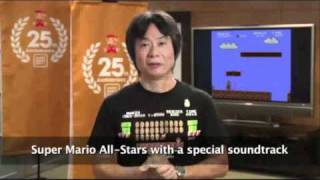 Miyamoto-San Announcement
Shigeru Miyamoto announces what Nintendo will be doing for the Celebration. Miyamoto-San Announcement
