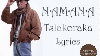 Namana Tsiakoraka lyrics chords