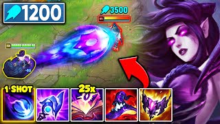 MORGANA, BUT I HAVE 1200 AP AND MY Q IS A NUKE! (DODGE BIND OR GET 1 SHOT)