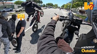 E-moto Rideout LA to Santa Monica(Things got heated)