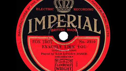 1930 Sam Lanin - Exactly Like You (Smith Ballew, v...