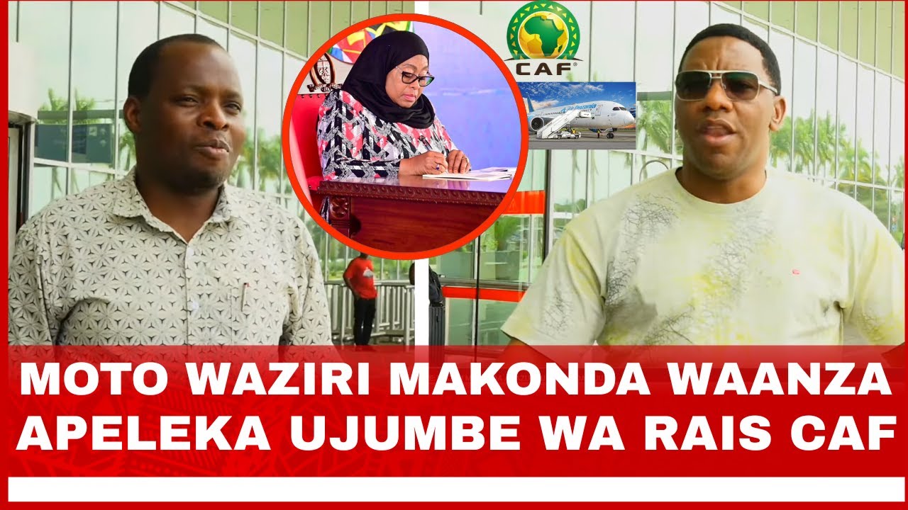 WAZIRI MAKONDA APELEKA UJUMBE WA RAIS SAMIA KWA RAIS WA CAF MOTSEPE KWA AJILI YA AFCON