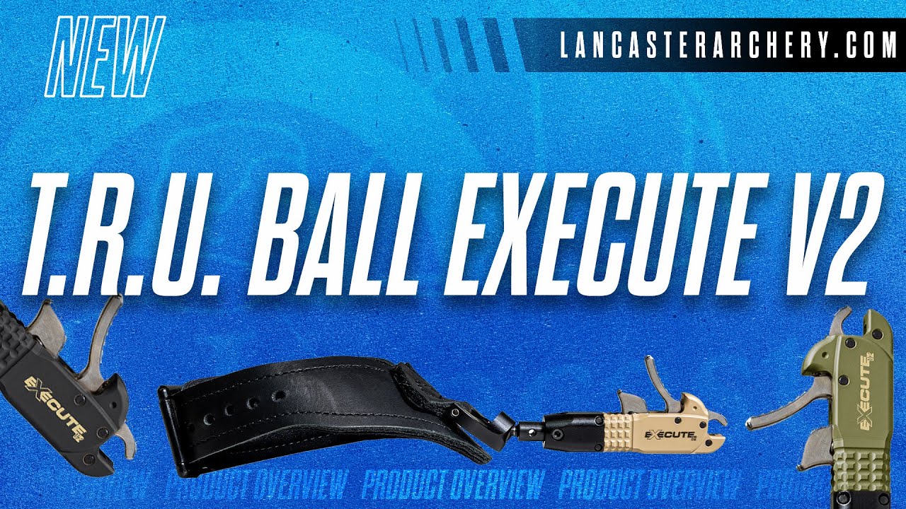 Déclencheur Archery TRU Ball Execution Boucle Cinch - Noir X-Large - Neuf Original