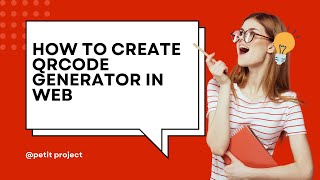How to create generator of QR Code with html and java script