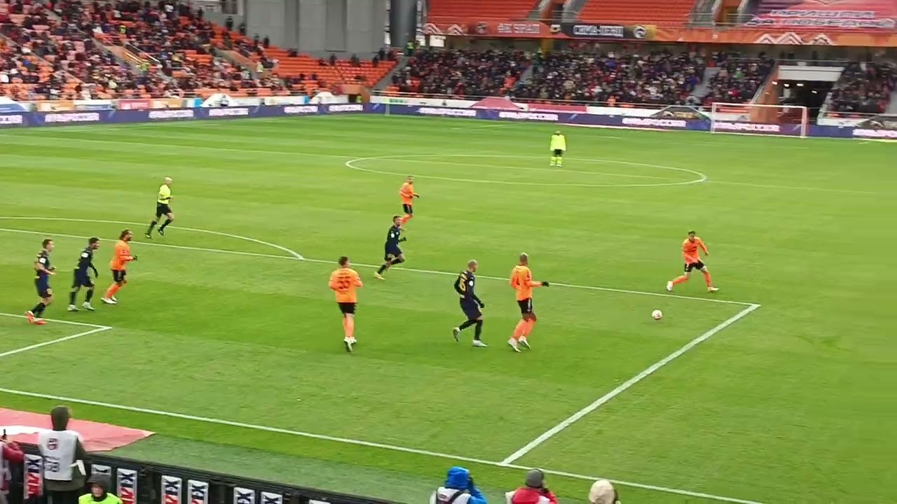 УРАЛ-СОЧИ. ИЛЬЯ ИШКОВ. УГЛОВОЙ. РПЛ 12 ТУР. СЕЗОН 2023/24. ЕКАТЕРИНБУРГ АРЕНА.