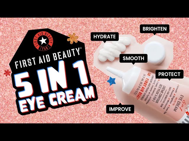 First Aid Beauty Brighten + Glow Eye Cream With Niacinamide - 0.5