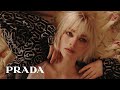 Prada the galleria featuring hunter schafer