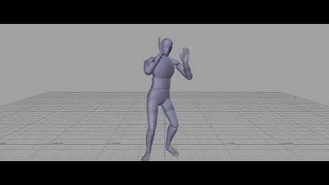 First Rough Motion Capture Test