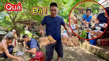 Thịt 10 Chú Chuột Cống Nhum Khổng Lồ Phục Vụ Bữa Ẩm Thực Giữa Trưa Hè | HUY ANH TV