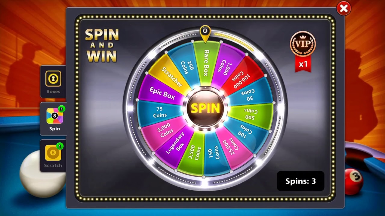 Just Spin and Win | 8 Ball Pool - YouTube