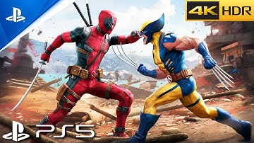 DEADPOOL (PS5) Gameplay Walkthrough Part 2 FULL GAME | Realistic ULTRA Graphics [4K 60FPS]