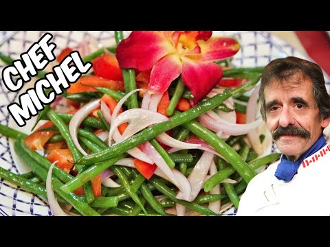 Vidéo: Salade De Haricots Verts Panachée