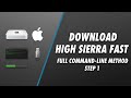 Download High Sierra From The Terminal The Full Command-Line Method