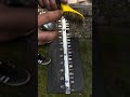 New blade pending…clean finish regardless #asmr #satisfying