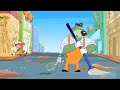 Funny Kids 2d Cartoon | Cleaning the Trash is Fun Slapstick Animation |Rat A Tat |Chotoonz TV