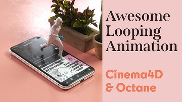 Cinema 4d Tutorial - Make This Awesome Looping Animation (C4D + Octane + After Effects)
