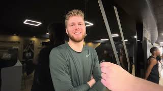 Caleb Furst talks his last IU at Purdue game