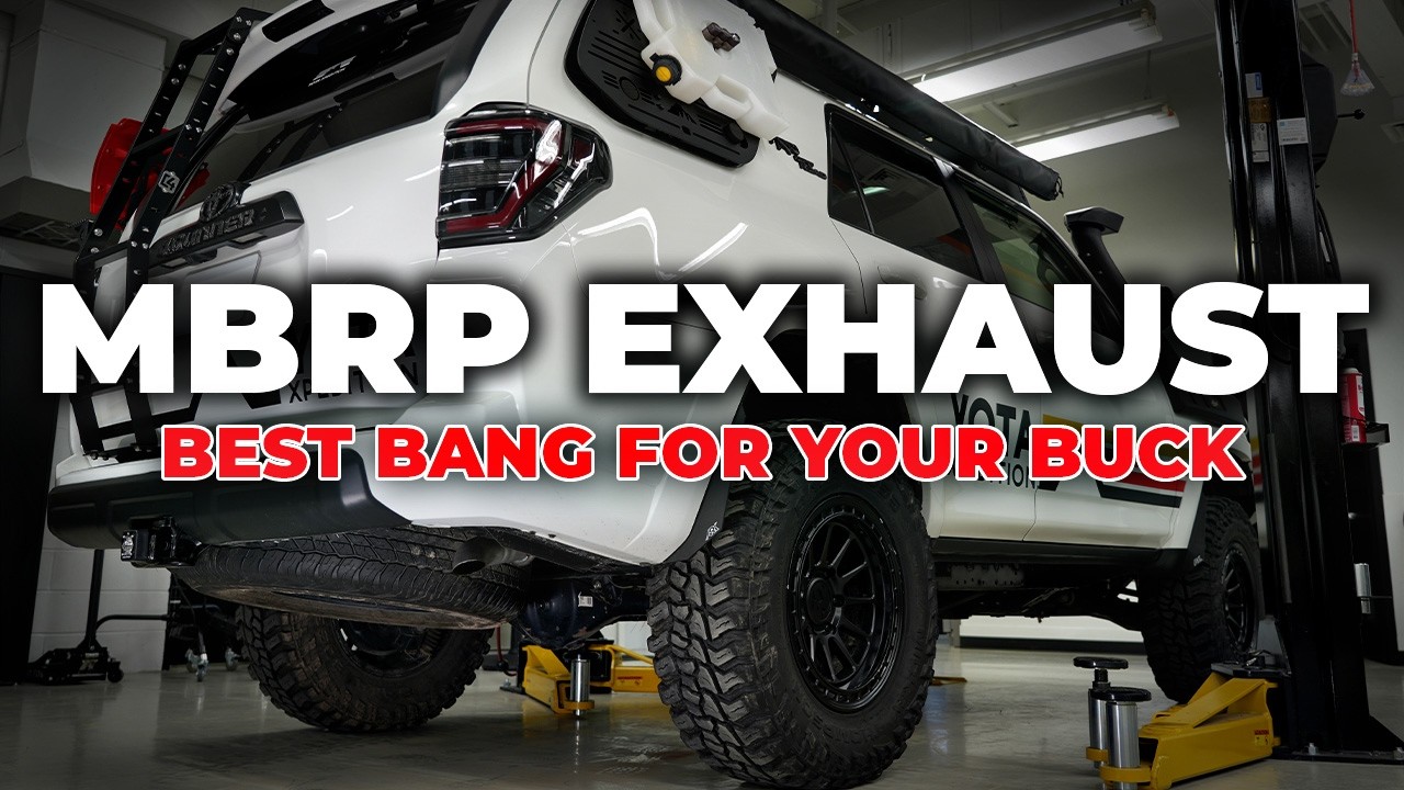 4Runner MBRP Cat-Back Exhaust Install + Sound Test! (2010–2024)