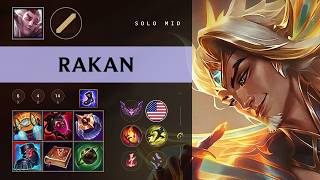 Rakan Mid vs Cho'Gath - NA Master Patch 26.10