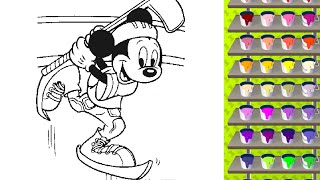 Mickey Mouse Coloring Game Online screenshot 4