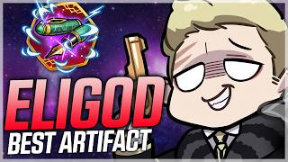 ELIGOD WITH HIS NEW BEST ARTIFACT (GIFTED PEN) - Epic Seven