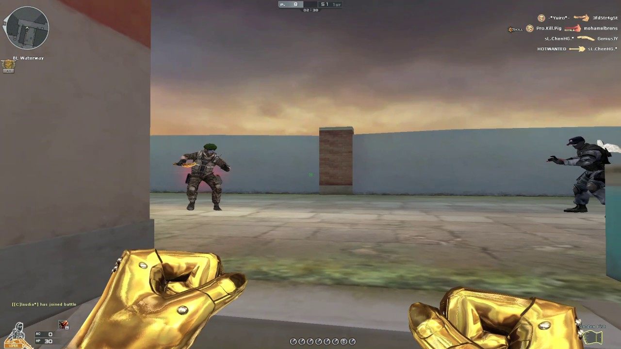 Crossfire NA: Gold Fists