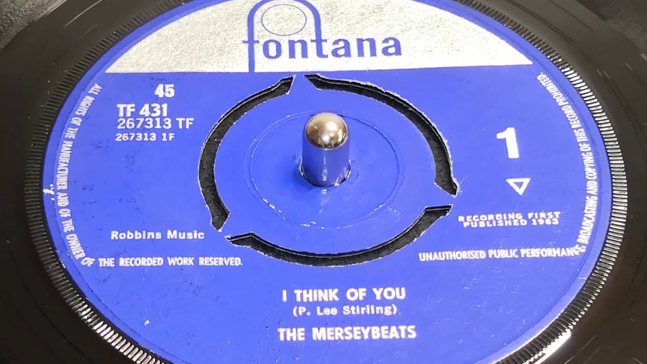 The Merseybeats - I Think of You (1963 7" Single) - YouTube