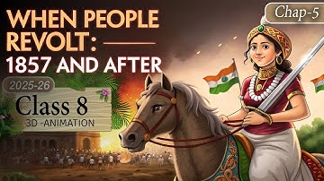 When People Revolt 1857 and After Class 8 | Class 8 History Chapter 5 | When People Rebel 1857