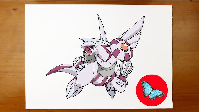 Giratina Origin Form e Dawn - Fan Art Pokémon - Pokéart - Créditos