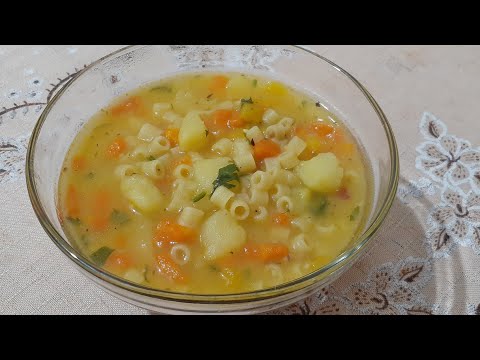 Vídeo: Sopa Com Macarrão E Batata: Receitas Passo A Passo Com Fotos E Vídeos