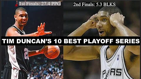 Tim Duncan 10 Best Playoff Series All-Time | This Proves He's The GOAT Power Forward