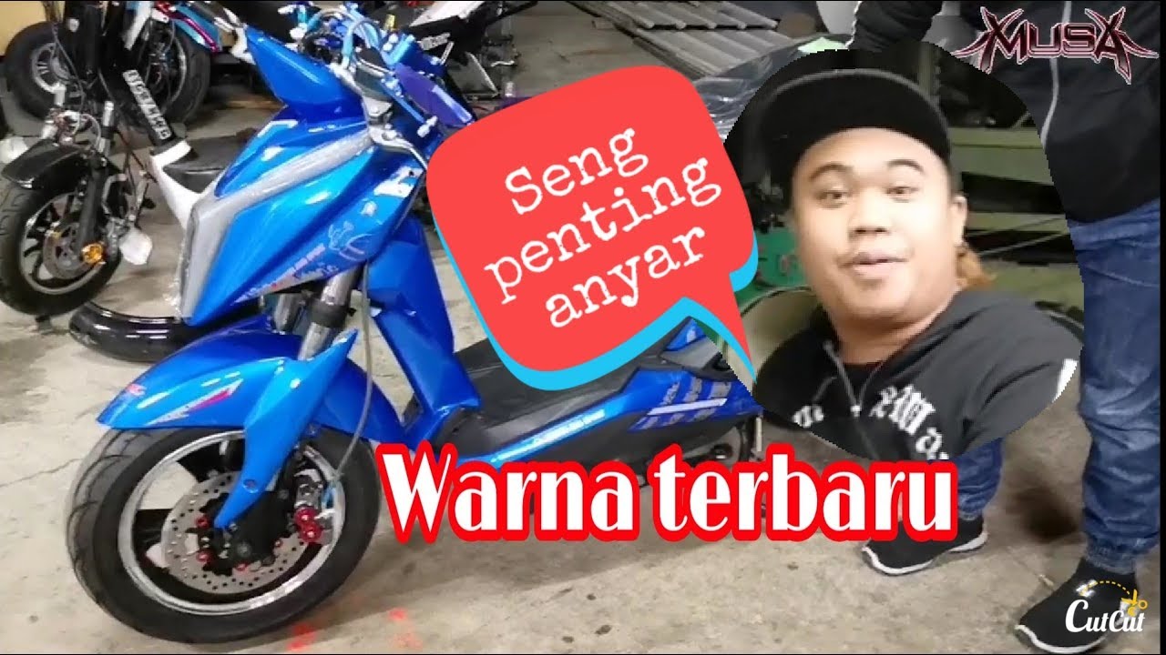 Senangnya Tki ini beli  motor  listrik  baru YouTube