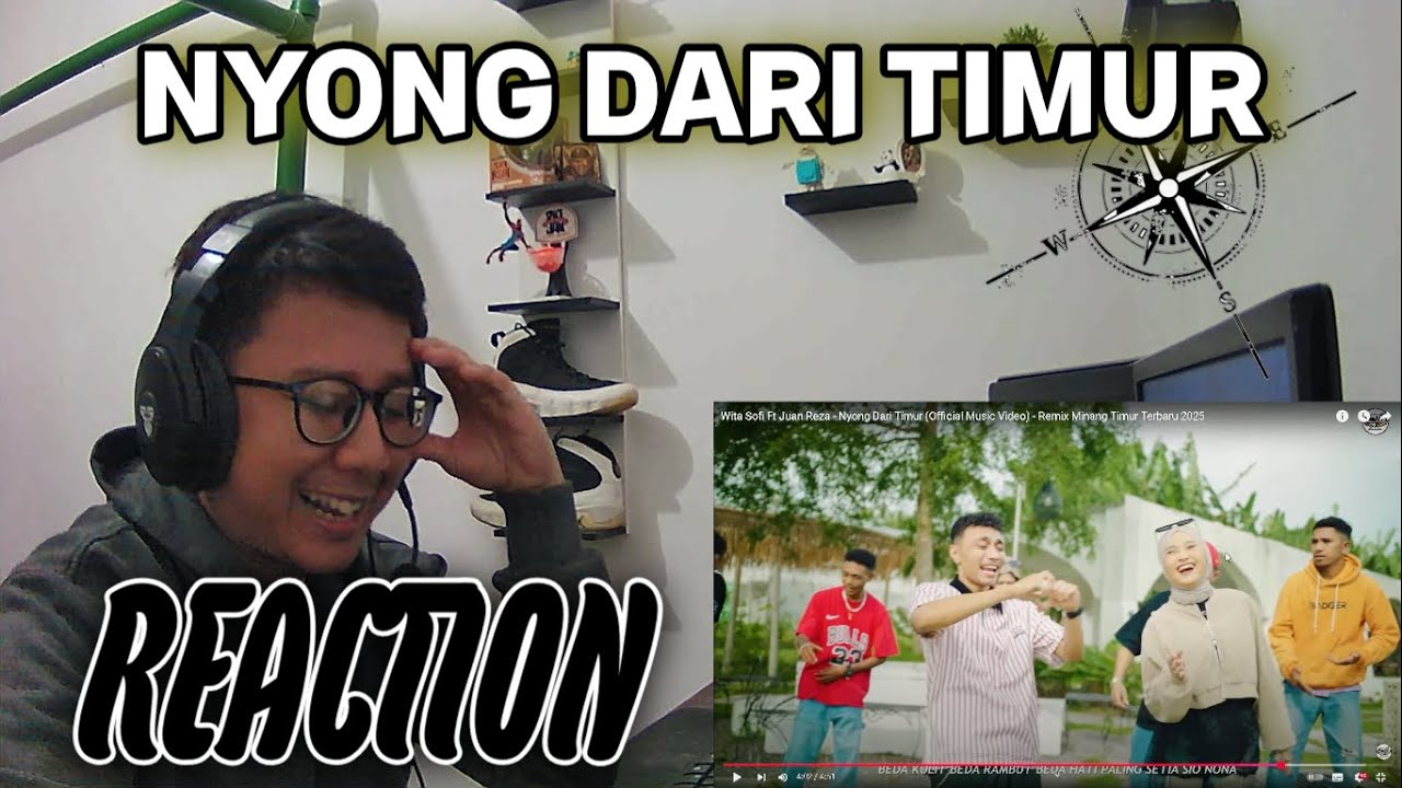 REACTION Wita Sofi Ft Juan Reza - Nyong Dari Timur (MV) | Remix Minang Timur Terbaru 2025