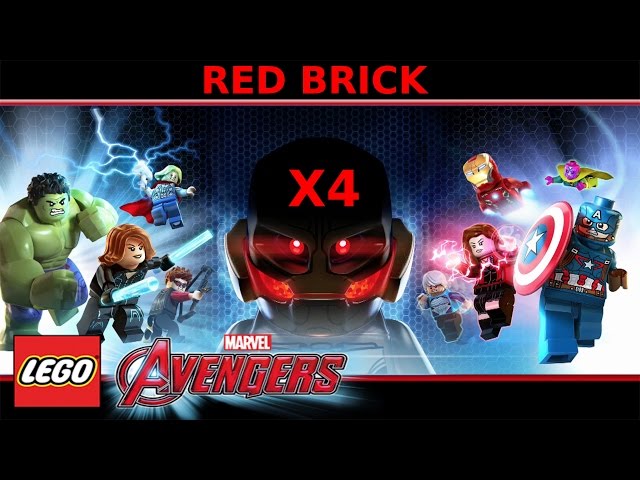 All Stud Multiplier Red Bricks (x2,x4,x6,x8,x10) - LEGO Marvel's Avengers -  video Dailymotion