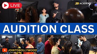 Audition Class LIVE | Audition Video Kaise Banaye | Best Acting School in India | #audition #j2b